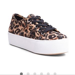 Steve Madden Emmi Leopard Platform Sneakers